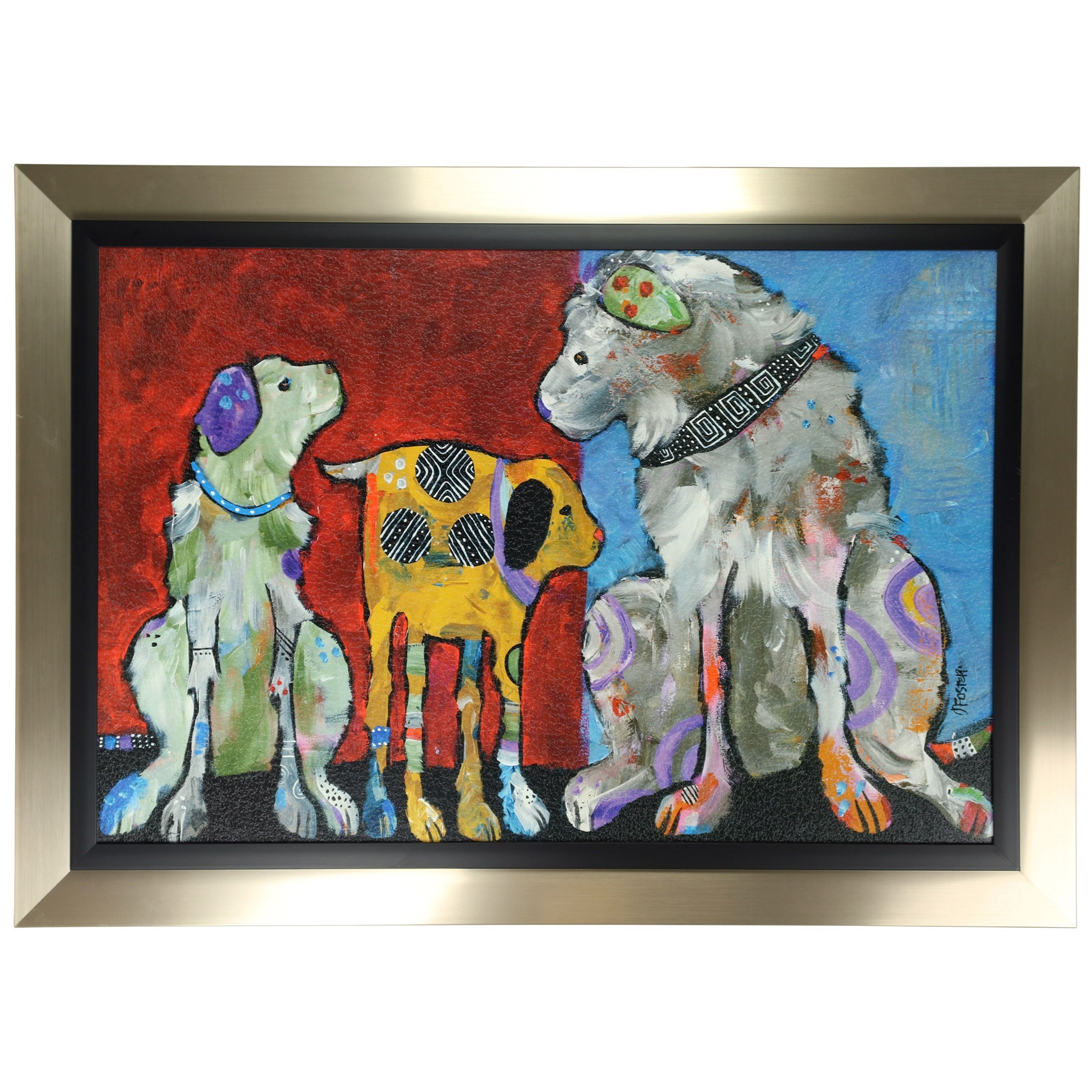 StyleCraft Wall Décor WM22025 "Training Day" Textured Print Custom